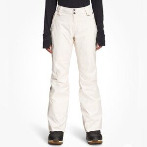 The North Face Women Size L short Sally Pants Snow Ski Gardenia White new